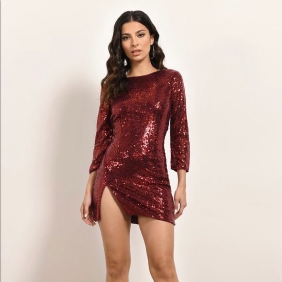 Tobi Dresses & Skirts - New Tobi Red Sequin Dress